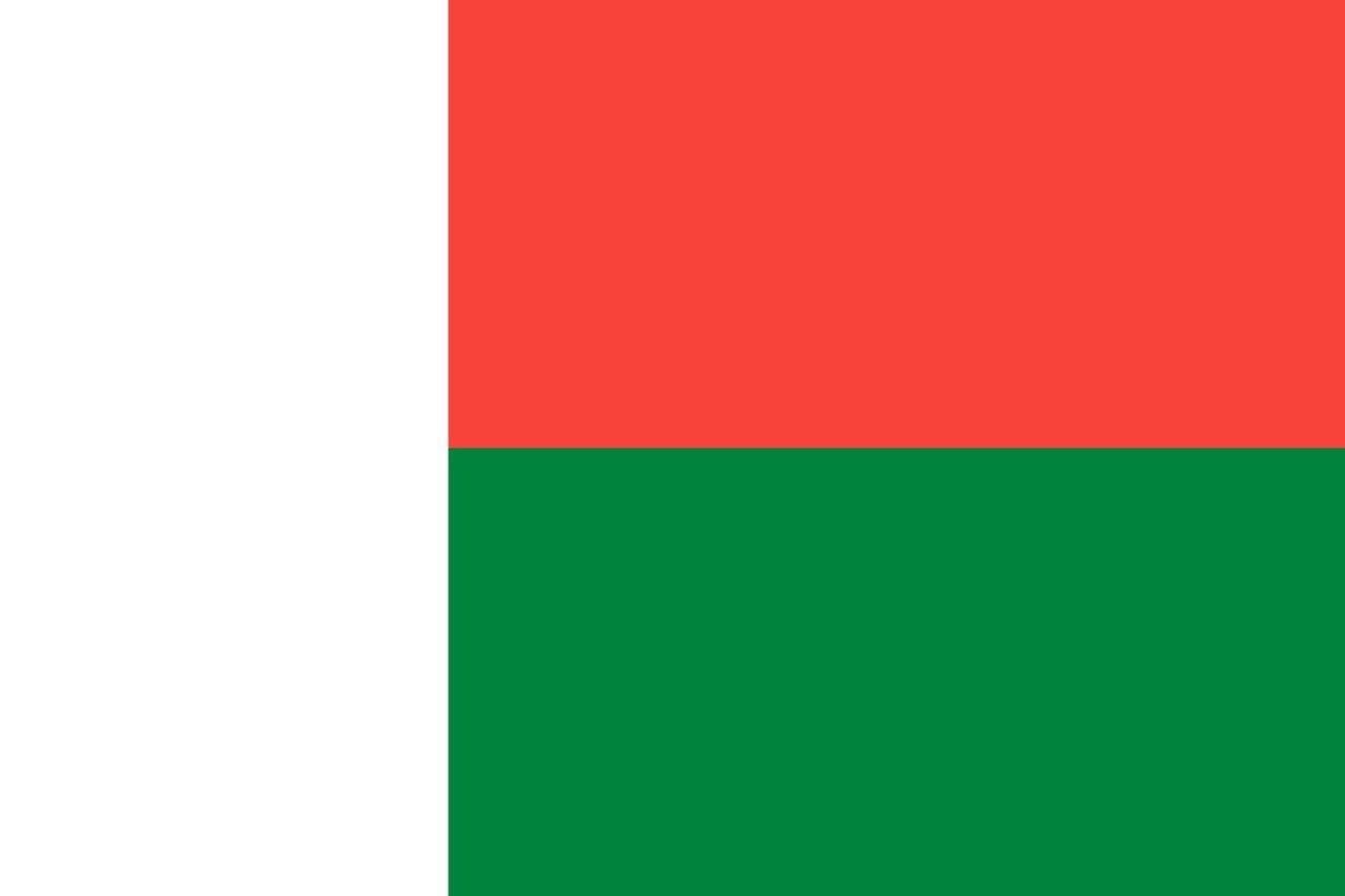 Madagascar flag